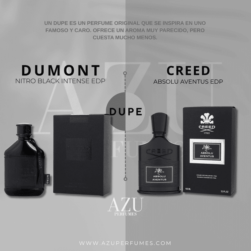 Dumont Nitro Black Intense EDP - Vista 2