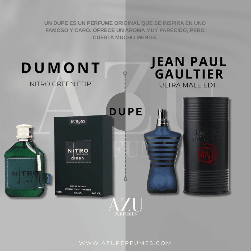 Dumont Nitro Green EDP - Vista 2